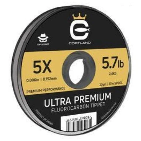 Leaders & Tippet CORTLAND ULTRA PREMIUM FLUOROCARBON TIPPET