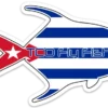 TCO Fly Shop Fly Fishing Stickers TCO Sticker - Cuba Permit