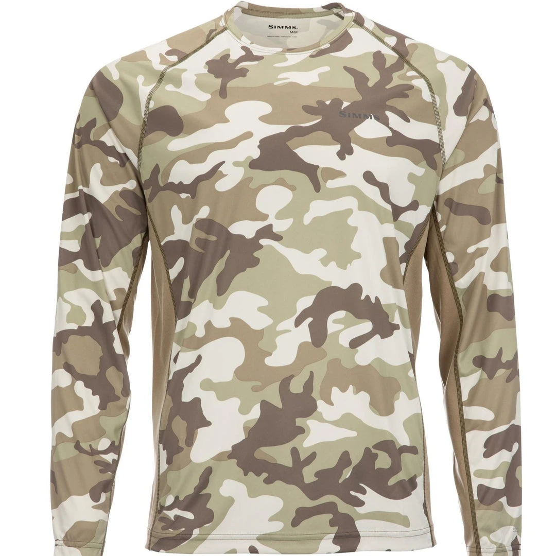 Shirts SIMMS SolarFlex LongSleeve Crewneck Prints