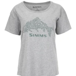 Simms Womens Floral Trout T-Shirt Shirts