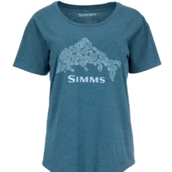 Simms Womens Floral Trout T-Shirt Shirts