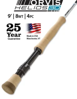 Fly Rods ORVIS HELIOS 3D - 9ft 8wt - 4pc