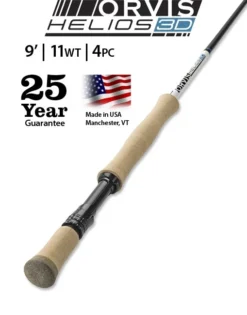 Fly Rods ORVIS HELIOS 3D - 9ft 11wt - 4pc