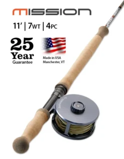 ORVIS MISSION 11FT 7WT - 4PC