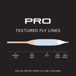 ORVIS PRO SALTWATER TROPIC TEXTURED FLY LINE