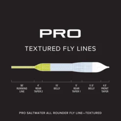 ORVIS PRO SALTWATER ALL-ROUNDER TEXTURED FLY LINE Fly Lines