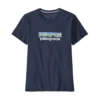 Patagonia Womens Pastel P-6 Logo Organic Crew T-Shirt - SALE