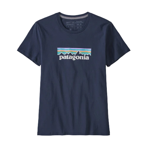 Patagonia Womens Pastel P-6 Logo Organic Crew T-Shirt - SALE