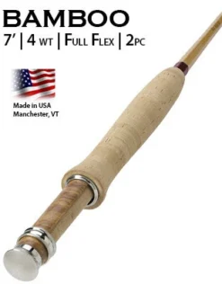 Fly Rods ORVIS BAMBOO PENNS CREEK 7ft 4wt - 2pc FULL FLEX