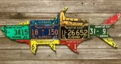 Cody Richardson Art - Alabama Tarpon License Plate Art