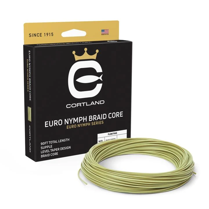 Cortland Euro Nymph Braid Core 90 FT