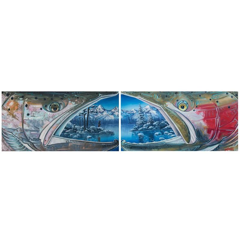 DeYoung Print - Ode To Bob Ross - British Columbia