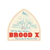 TCO Fly Shop Fly Fishing Stickers TCO Introduces Brood X Sticker
