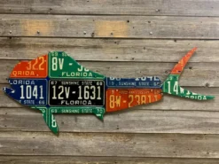 Cody Richardson Art - Florida Mahi Mahi License Plate Art
