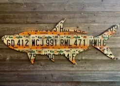 Cody Richardson Art - Georgia Tarpon License Plate Art Gifts