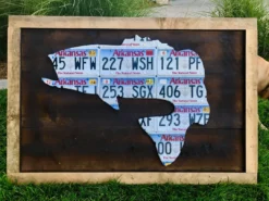 Cody Richardson Art - Arkansas Largemouth Bass License Plate Art Gifts