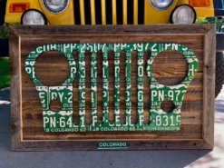 Cody Richardson Art - Jeep Grille License Plate Art Gifts