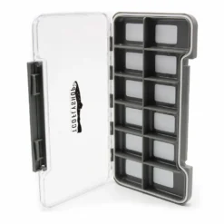 New Phase TCO Fly Box - Waterproof Thin Box 12 Compartment Fly Boxes