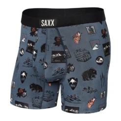 SAXX VIBE BOXER BRIEF - WILD SPIRIT- TWILIGHT