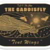 TCO Fly Shop Fly Fishing Stickers TCO Sticker - Tent Wings Caddisfly