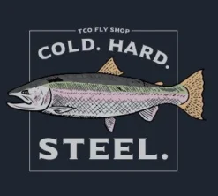 Shirts TCO Fly Shop's Cold Hard Steel T-Shirt