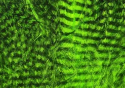 Hareline Fine Black Barred Marabou Feathers Materials