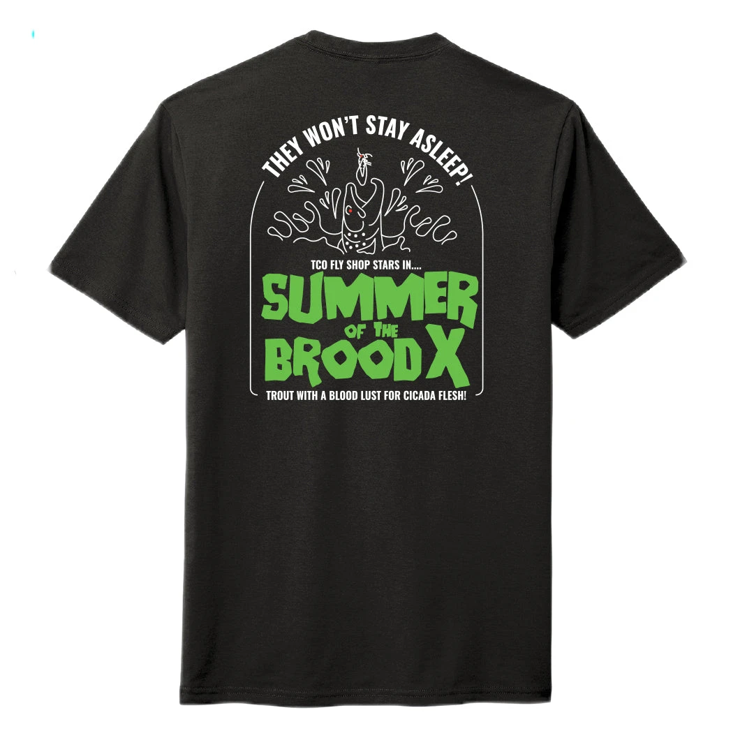TCO Fly Shop Summer Of Brood X T-Shirt
