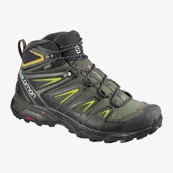 Shoes SALOMON Mens X ULTRA 3 WIDE MID GTX